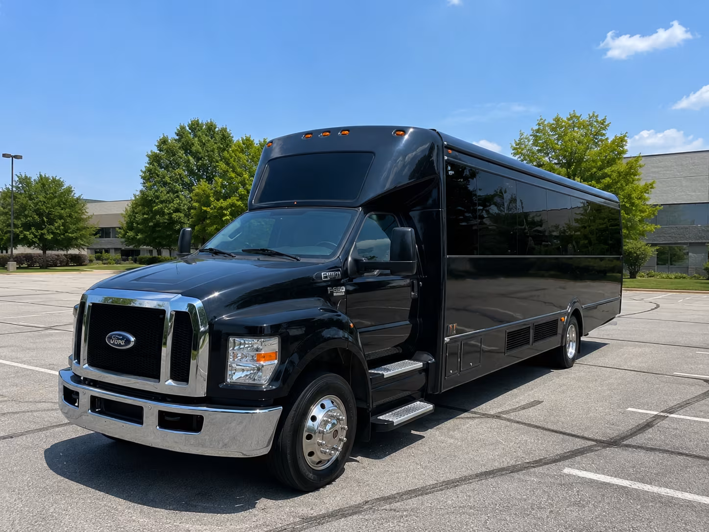 across sterling heights michigan party bus rental