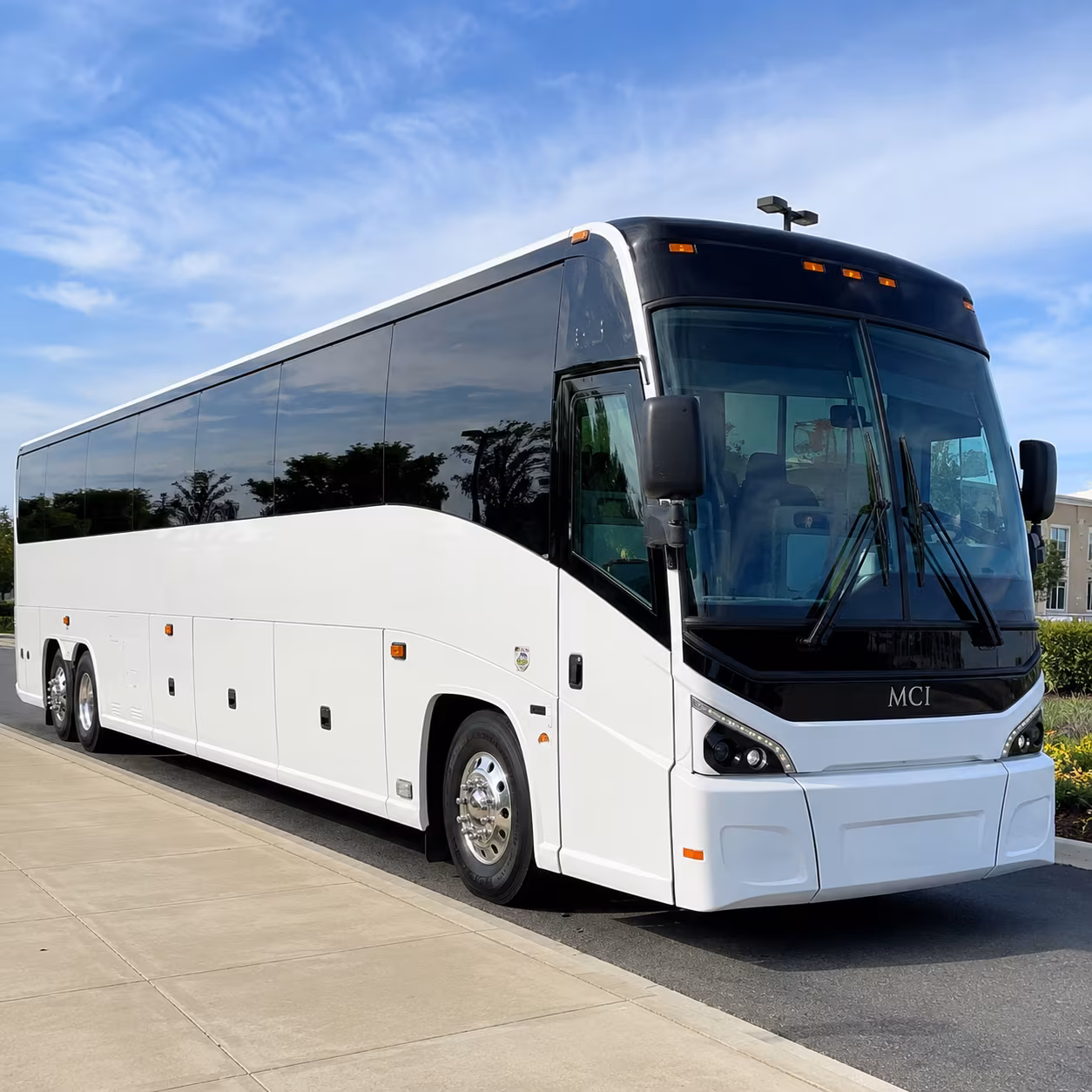 sterling heights bus rental service area