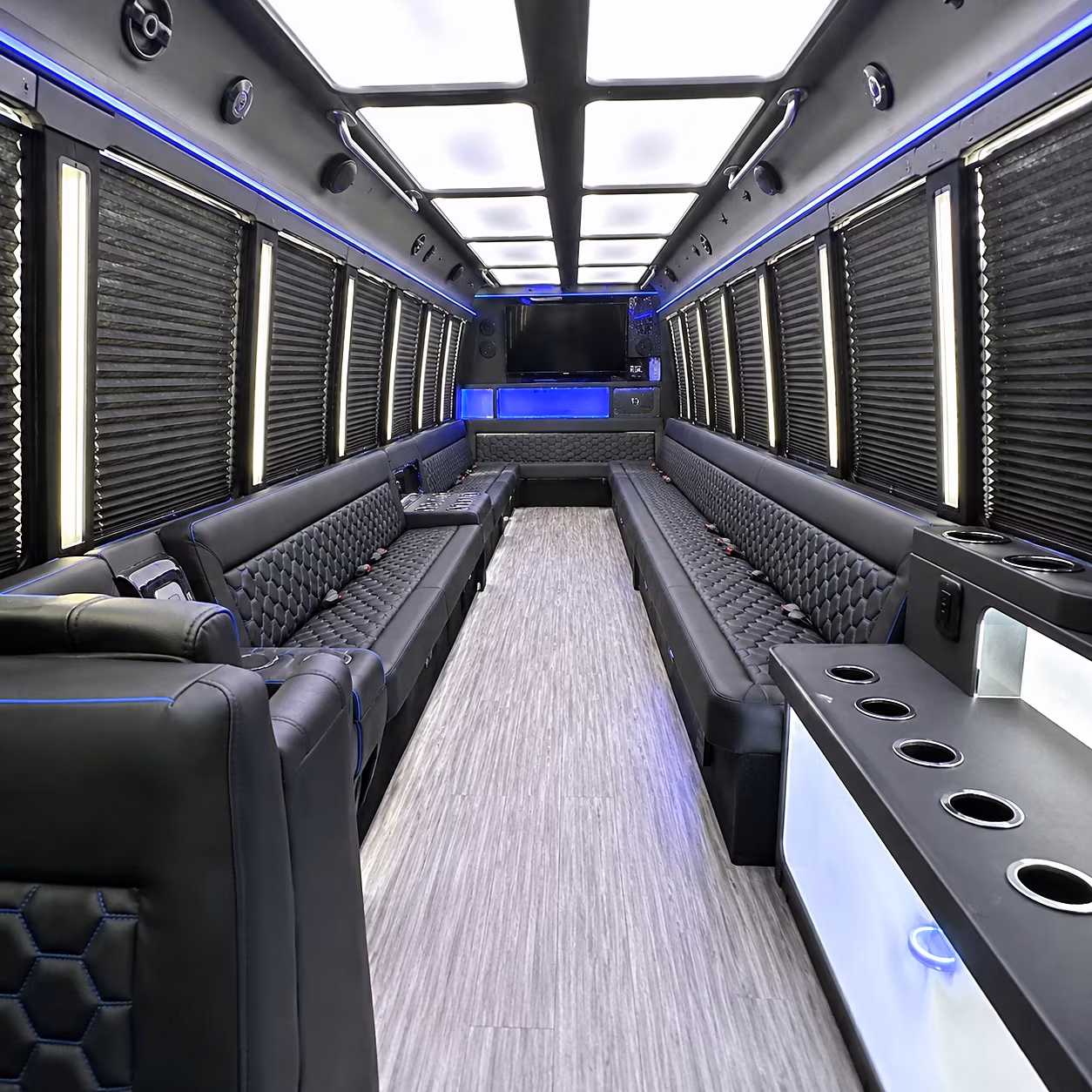 sterling heights quinceanera sweet 16 party bus rental
