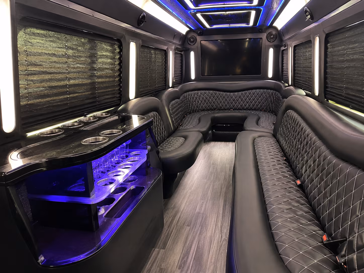 sterling heights wedding party bus rental